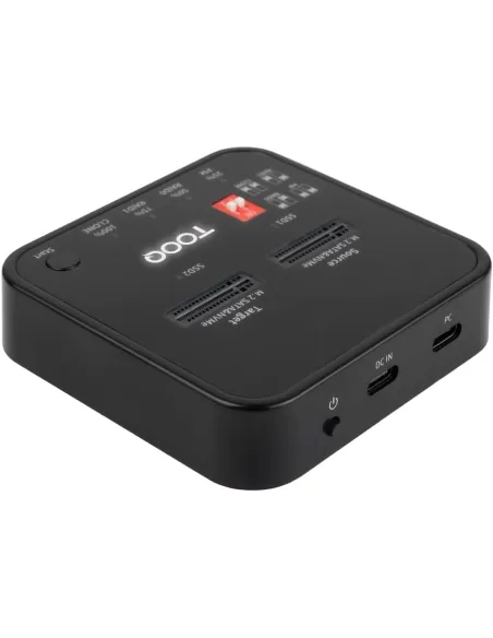 Dock dual M.2 TooQ TQDS-201B con RAID y clonación M.2