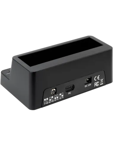 Dock triple TooQ TQDS-502B NVMe, SATA y clonación USB-C