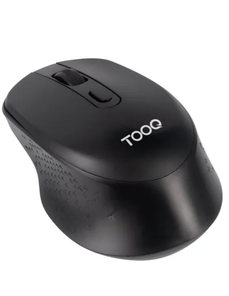 TooQ TQMW-1101-B Ratón inalámbrico Hasta 1600 DPI Negro