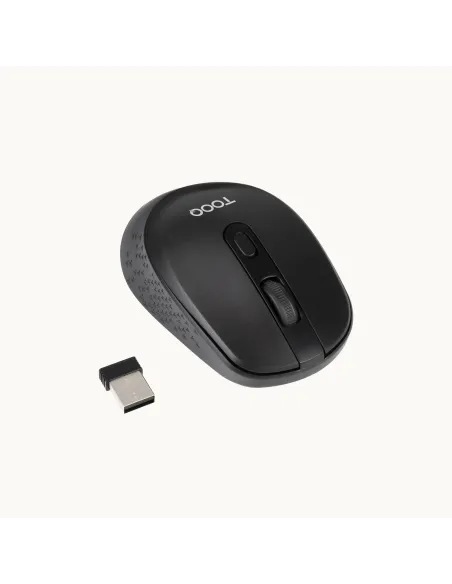 Ratón inalámbrico TooQ TQMW-1101-B hasta 1600 DPI 2,4 GHz