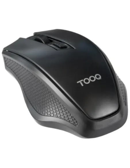 TooQ TQMW-1102-B Ratón inalámbrico hasta 1600 DPI Negro mano derecha