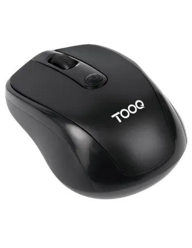 TooQ TQMW-1103-B Ratón Inalámbrico hasta 1600 DPI Negro