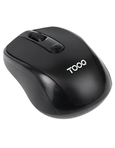 TooQ TQMW-1103-B Ratón Inalámbrico hasta 1600 DPI Negro