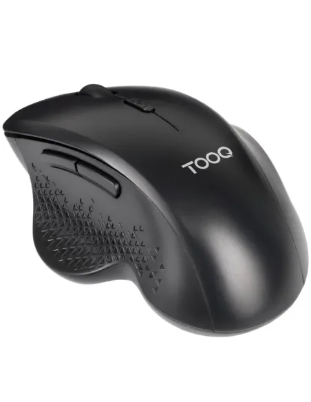 TooQ TQMWG-1105-B Ratón Ergonómico Inalámbrico hasta 1600 DP