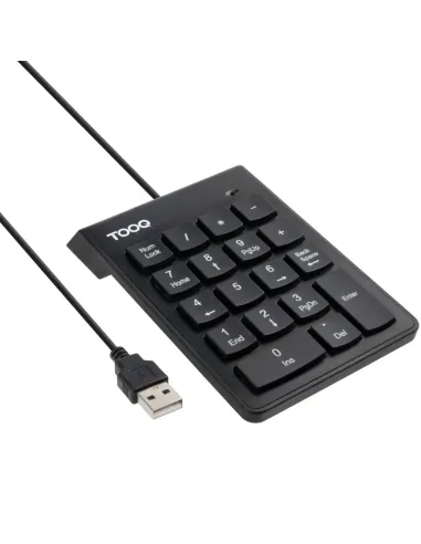 TooQ TQK-2001-B Teclado Numérico USB de 19 teclas