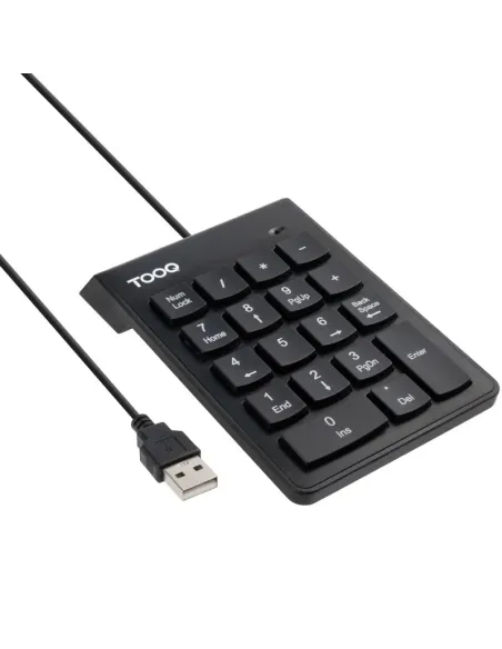 TooQ TQK-2001-B Teclado Numérico USB de 19 teclas