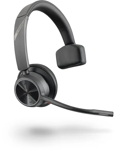 Auriculares HP Poly Voyager 4310 UC mono con base USB-A