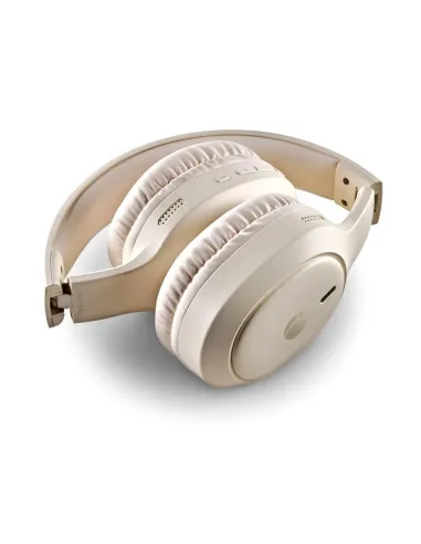NGS Artica Tempest Beige: auriculares Bluetooth 80 h