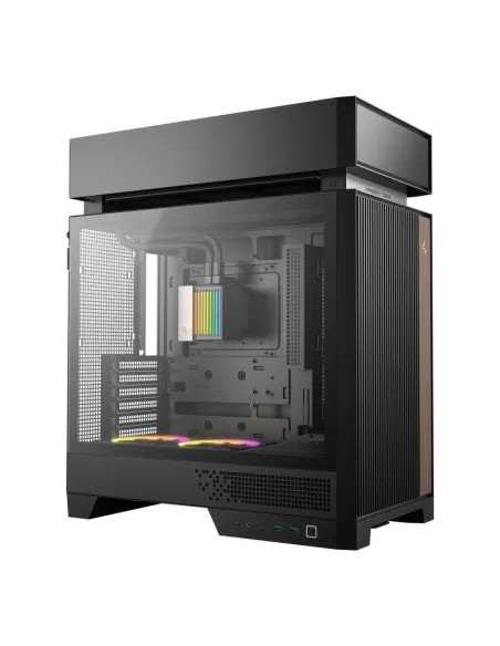 DeepCool CL6600: caja ATX HyperSplit con AIO ARGB de 360 mm