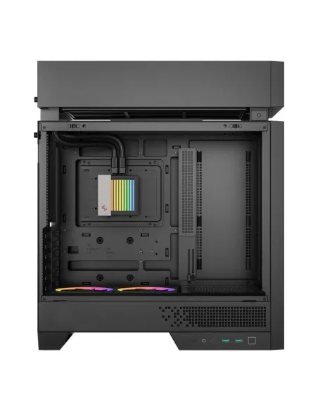 DeepCool CL6600: caja ATX HyperSplit con AIO ARGB de 360 mm