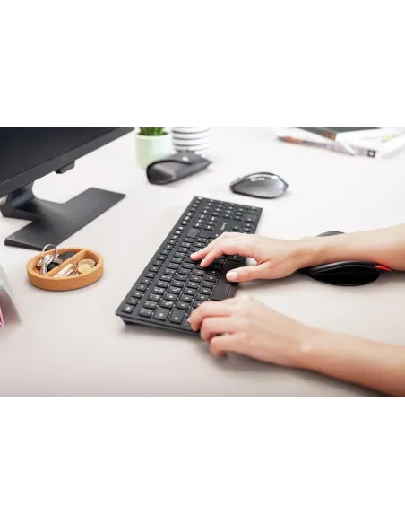 Teclado CHERRY KW 9100 Slim inalámbrico español recargable