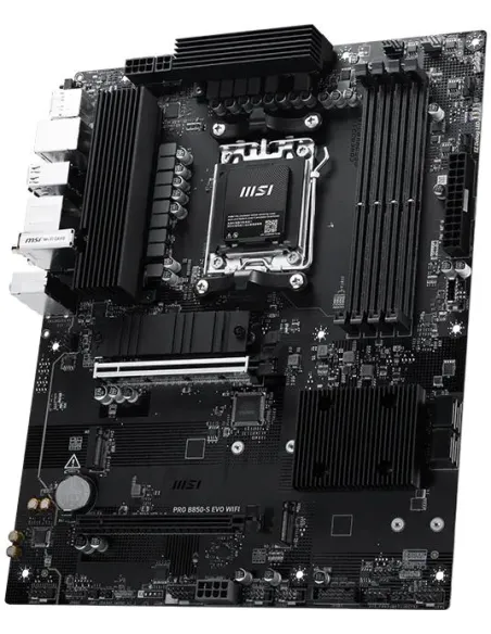 Placa base MSI PRO B850-S EVO WIFI AM5 LAN 5G Wi-Fi 7 DDR5