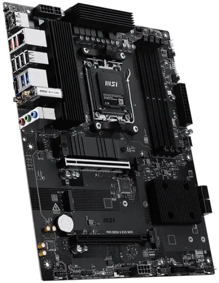 Placa base MSI PRO B850-S EVO WIFI AM5 LAN 5G Wi-Fi 7 DDR5
