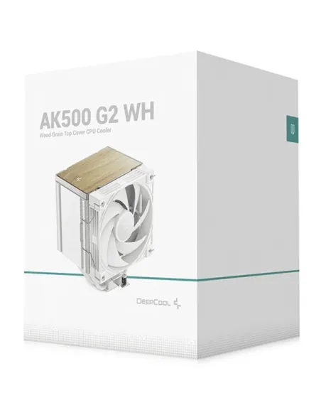DeepCool AK500 G2 WH: disipador CPU blanco de torre simple