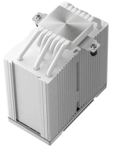 DeepCool AK700 Digital WH: disipador blanco con pantalla