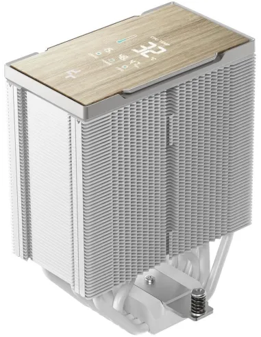 DeepCool AK700 Digital WH: disipador blanco con pantalla