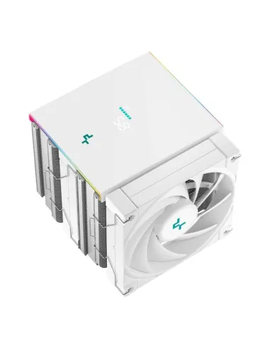 DeepCool AK620 Digital SE WH: disipador doble con pantalla