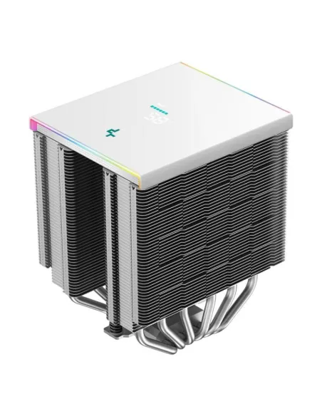 DeepCool AK620 Digital SE WH: disipador doble con pantalla