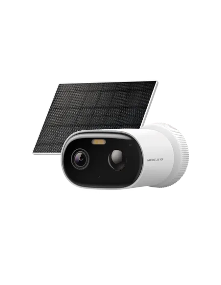 Mercusys MC410 Kit de Cámara de Seguridad con Energía Solar
