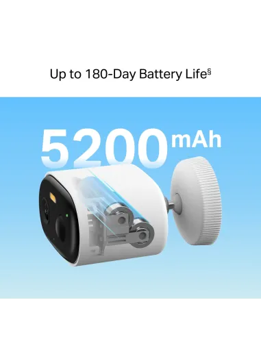 Mercusys MC410 KIT: cámara solar 2K Wi-Fi para exterior