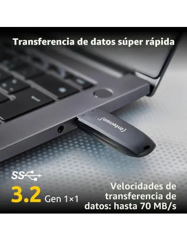 Intenso Speed Line: pack de 3 pendrives USB 3.2 de 32 GB