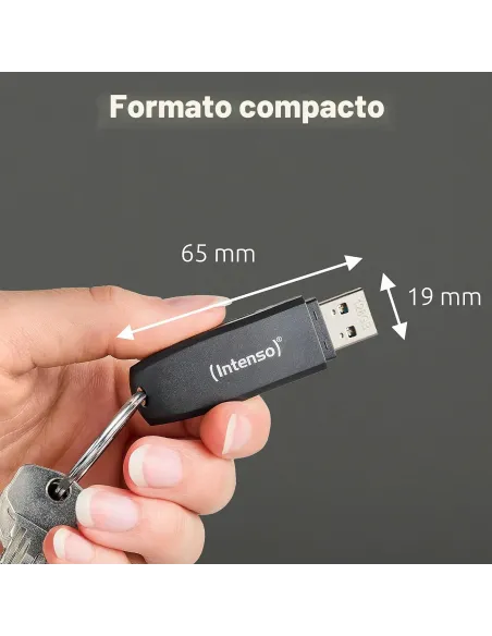 Intenso Speed Line: pack de 3 pendrives USB 3.2 de 32 GB