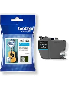 Brother LC-421XLC Cian XL Cartucho original de tinta de alta capacidad-CCICTO1045