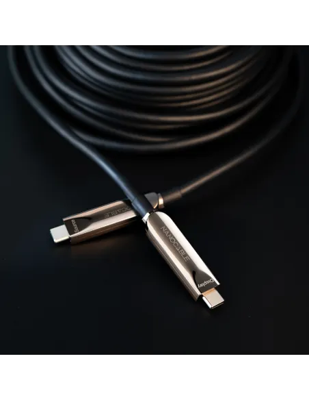 Cable USB-C AOC Nanocable 10.01.4615 15 m 60 W 10 Gbps