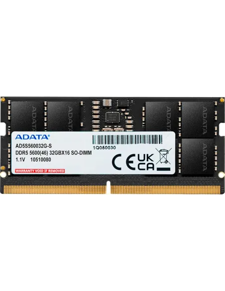 Memoria ADATA AD5S560032G-S DDR5 5600 MHz 32GB CL46 SO-DIMM