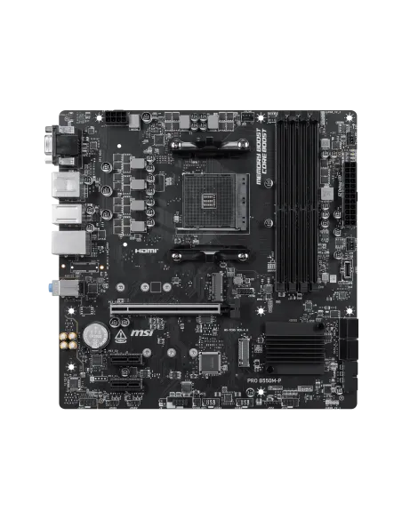Placa base MSI PRO B550M-P: chipset B550 mATX DDR4 doble M.2