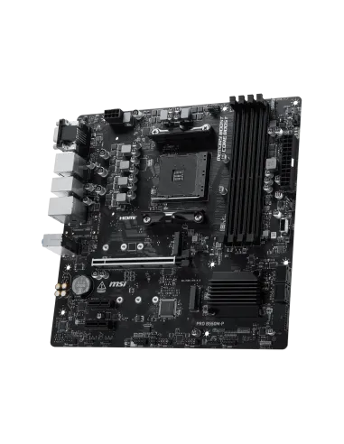 Placa base MSI PRO B550M-P: chipset B550 mATX DDR4 doble M.2