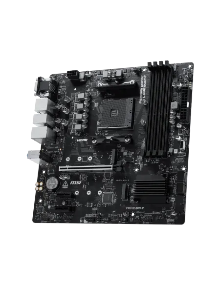 Placa base MSI PRO B550M-P: chipset B550 mATX DDR4 doble M.2