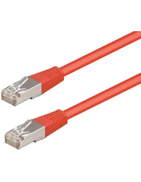WP WPC-PAT-5F010R Cable de Red Cat5e F/UTP 1 m Rojo