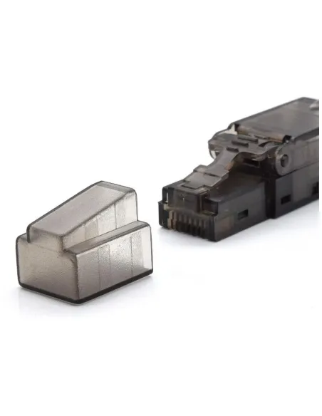 WP WPC-MDP-88-6AUP-TL Conector R-J45 Negro Translúcido