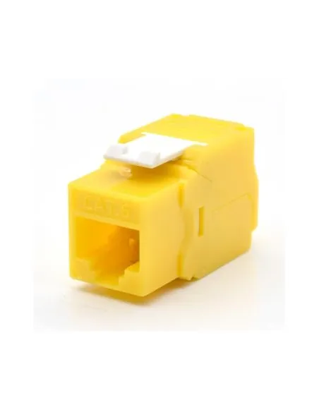 WP WPC-KEY-6UP-TL/Y Keystone Cat 6 UTP RJ45 Hembra Amarillo