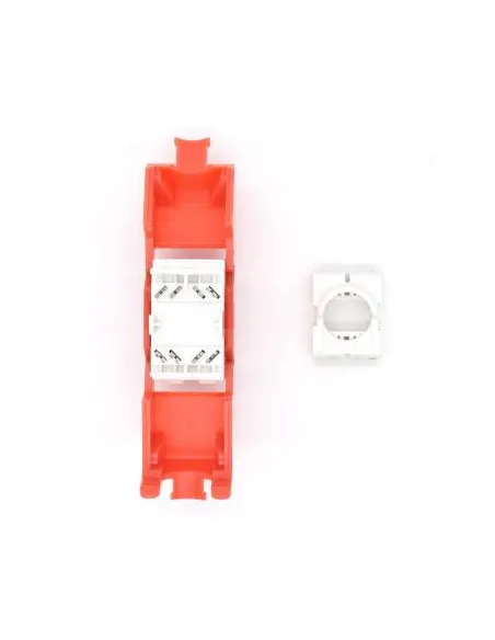 Keystone WP WPC-KEY-6UP-TL/R Cat 6 UTP negro 250 MHz 180°