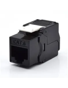 WP WPC-KEY-6UP-TL/BL Keystone Cat 6 UTP RJ45 Hembra Negro-1411770