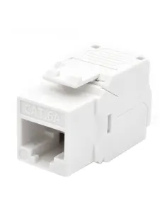 WP WPC-KEY-6AUP-TL/W Keystone Cat. 6A UTP RJ45 Hembra Blanco-1411768