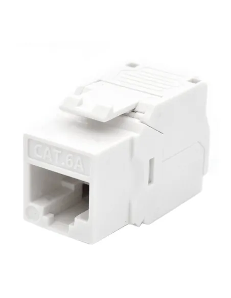 WP WPC-KEY-6AUP-TL/W Keystone Cat. 6A UTP RJ45 Hembra Blanco