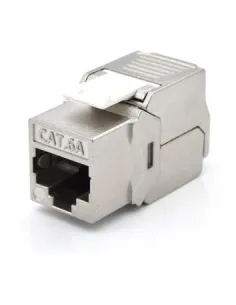 WP WPC-KEY-6ASP-TL Keystone Cat. 6A UTP RJ45 Hembra Blanco Metalico-1411765