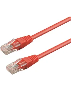 WP WPC-PAT-6U020R Cable de Red Cat6 U/UTP 2 m Rojo-1397865