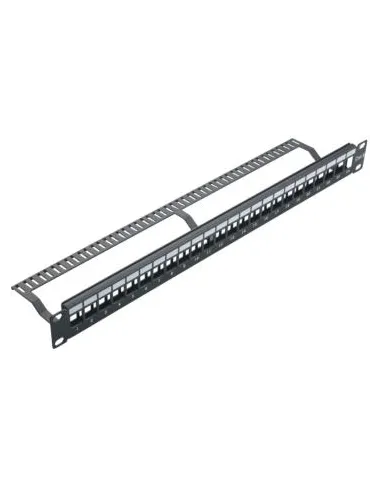 WP WPC-PAN-BU24 Panel patch para armario Rack 19" 1U Cat 5E y Cat.6 UTP 24 puertos