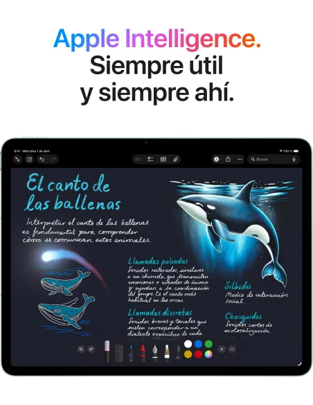 Tablet Apple iPad Air M4 2026 WiFi + Cellular 13" 1TB Gris