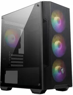 MSI MAG FORGE M100A Cristal Templado RGB USB 3.2 Negra-ICACMM0367