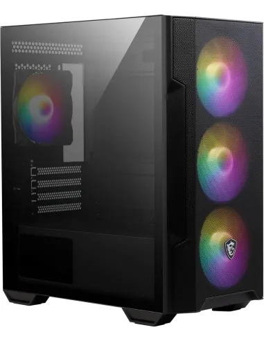 MSI MAG FORGE M100R Cristal Templado USB 3.2 ARGB Negra
