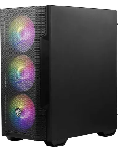 MSI MAG FORGE M100R Cristal Templado USB 3.2 ARGB Negra