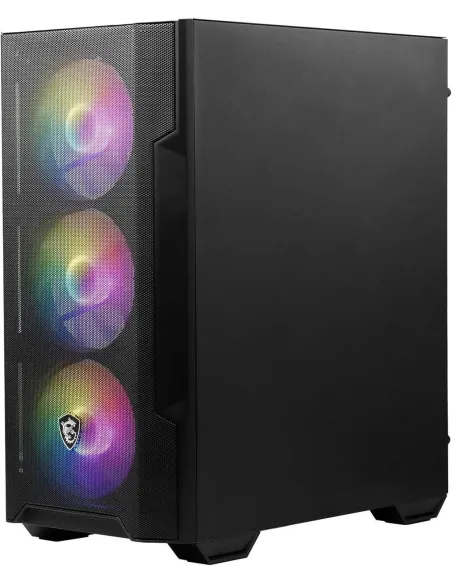 MSI MAG FORGE M100R Cristal Templado USB 3.2 ARGB Negra