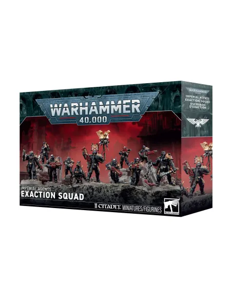 Escuadra de Exacción Exaction Squad Imperial Agents Warhammer 40000