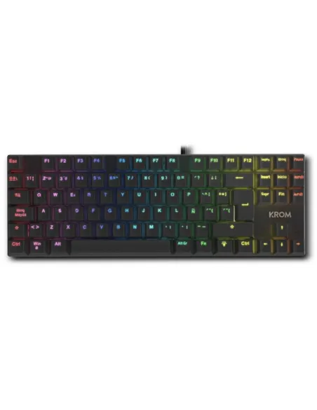 Pack gaming Krom Klass NXKROMKLASSBK 4 en 1 RGB TKL negro