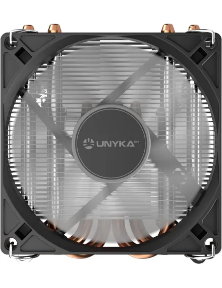 Disipador UNYKAch UNYCOOL H37 37 mm bajo para PC ITX/SFF